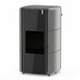 Stufa Policombustibile Girolami Edge 22 kW Idro con kit a.c.s. - grigio Girolami