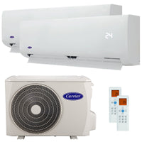 Condizionatore Carrier 42QHG dual split 9000+12000 BTU inverter A++ esterna 5,3 kW
