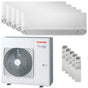Condizionatore Toshiba Seiya Classic 2025 penta split 9000+9000+9000+12000+16000 BTU inverter A++  unità esterna 10 kW Toshiba