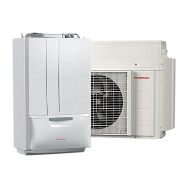Sistema ibrido pompa di calore integrata con caldaia a condensazione Immergas Victrix Hybrid metano 4 kW Immergas