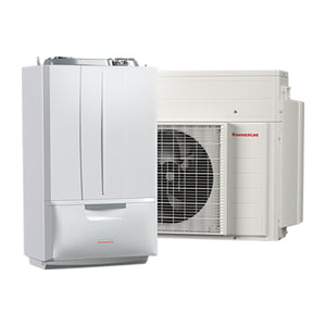 Sistema ibrido pompa di calore integrata con caldaia a condensazione Immergas Victrix Hybrid