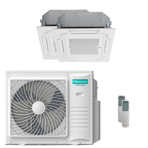 Condizionatore Hisense Cassetta ACT dual split 18000+18000 BTU inverter A++ unità esterna 10 kW Hisense