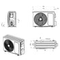 Condizionatore Grundig PROLOGUE GR-9 12000 BTU R32 Inverter WiFi A+++/A++