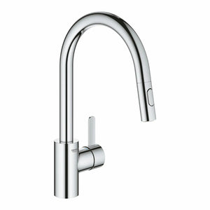 Miscelatore lavello Grohe Eurosmart Cosmopolitan monocomando con doccetta estraibile a due getti Grohe