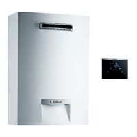 Scaldabagno istantaneo a gas Vaillant OutsideMAG tipo A elettronico 178/1-5 RT camera stagna per esterni 17 l/min gpl/propano
