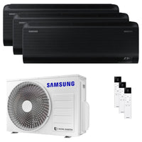 Condizionatore Samsung Windfree Black trial split 9000+9000+9000 BTU inverter A++ wifi unità esterna 5.2 kW Samsung