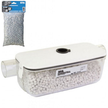 Neutralizzatore addolcitore acque acide condensa caldaie Sanitrit SFA Sanineutral