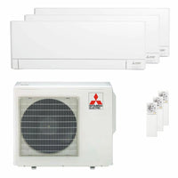 Condizionatore Mitsubishi Electric Serie AY trial split 9000+9000+9000 BTU inverter A++ unità esterna wifi 5.4 kW Mitsubishi Electric