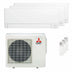 Condizionatore Mitsubishi Electric Serie AY trial split 9000+9000+18000 BTU inverter A++ wifi unità esterna 5.4 kW Mitsubishi Electric