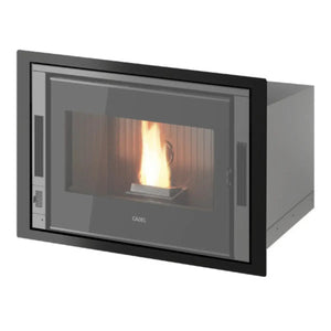 Cornice per inserto a pellet CADEL Zefiro 9 con cassetto pellet Cadel