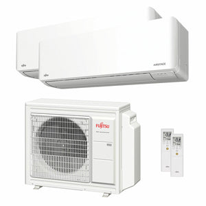 Condizionatore Fujitsu Serie KMCG WiFi dual split 9000+12000 BTU inverter A++ wifi unità esterna