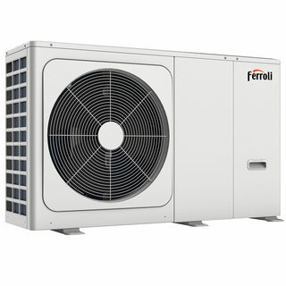 Pompa di calore aria acqua Ferroli Omnia M 3.2 HI9 12T kW Monoblocco Trifase Inverter R32 A++ - CON RESISTENZA ELETTRICA INTEGRATA