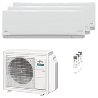 Condizionatore Fujitsu Serie KN WiFi trial split 9000+9000+12000 BTU inverter A+++ wifi unità esterna 5.4 kW Fujitsu