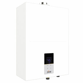 Scaldabagno a gas Ferroli Kona murale a tiraggio forzato e camera stagna 17 l/min. - GPL