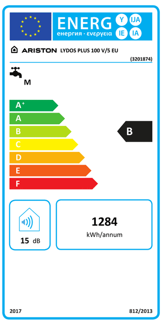 Scaldabagno Elettrico Ariston Lydos Plus Verticale 100 litri