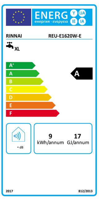 Scaldabagno a gas Rinnai Infinity Enjin a condensazione da esterno 16 l/min GPL