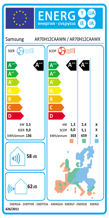 Condizionatore Samsung WindFree Première Plus 12000 BTU R32 Inverter AI WiFi A+++/A+++ - Soapstone Charcoal