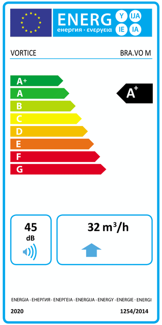 Ventilazione meccanica controllata decentralizzata Vortice BRA.VO M con recupero di calore WiFi