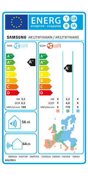 Condizionatore Samsung Cebu Wi-Fi 12000 BTU R32 A++ inverter