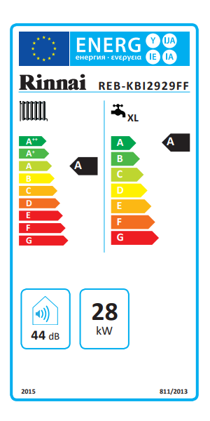 CALDAIA RINNAI ZEN A CONDENSAZIONE - CAMERA STAGNA 29 kW GPL WiFi