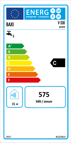 Scaldabagno elettrico linea Must+ Baxi v530 30 litri 5 anni