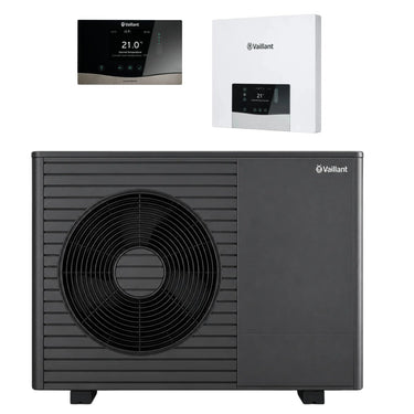 Pompa di calore aria-acqua Vaillant aroTHERM plus VWL 85/8.1 8 kW 230 V monofase monoblocco R290 A++ ad alta temperatura