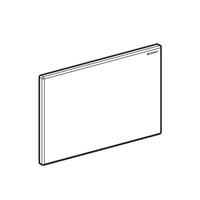 Placca di copertura Geberit Sigma bianca