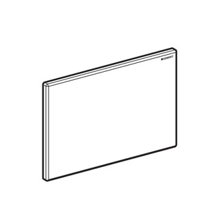 Placca di copertura Geberit Sigma bianca