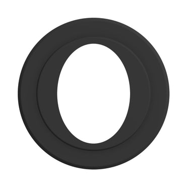 Rosone coprimuro ovale diam. 100 mm per scarico fumi stufa a pellet e caldaia a pellet