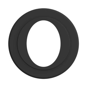 Rosone coprimuro ovale diam. 80 mm per scarico fumi stufa a pellet e caldaia a pellet