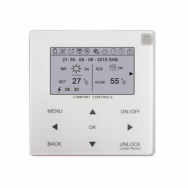 Pompa di calore aria acqua Ferroli Omnia M 3.2 HI9 12T kW Monoblocco Trifase Inverter R32 A++ - CON RESISTENZA ELETTRICA INTEGRATA