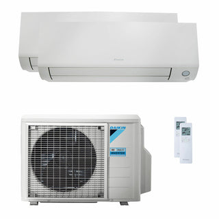 Condizionatore Daikin Perfera All Seasons dual split 9000+12000 BTU inverter A+++ wifi unità esterna 5 kW Daikin