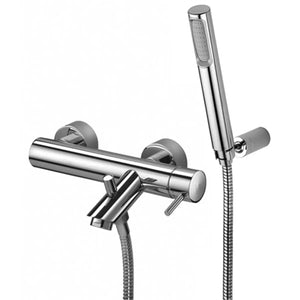 Miscelatore vasca con set doccia Paffoni LIG 026 con deviatore PAFFONI