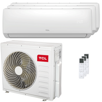 Condizionatore TCL Elite F2 trial split 12000+12000+18000 BTU inverter A++ wifi unità esterna 9.4 kW