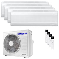 Condizionatore Samsung Windfree Elite S2 quadri split 7000+7000+7000+9000 BTU inverter A++ wifi unità esterna 8 kW