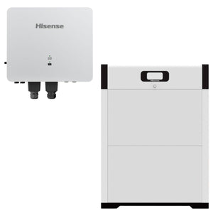 kit fotovoltaico Hisense Hi-Mini Inverter 6 kW + batterie di accumulo 10 kW - MONOFASE