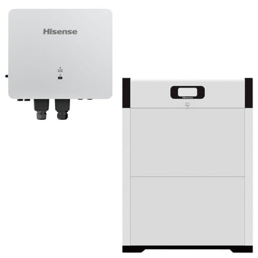 kit fotovoltaico Hisense Hi-Mini Inverter 6 kW + batterie di accumulo 10 kW - MONOFASE