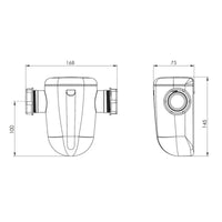 Neutralizzatore di condense acide SFA Sanineutral Mini per caldaie a condensazione Sanitrit Sfa