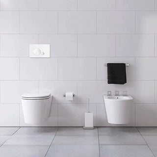 Placca doppio tasto OLI GLOBE Bianco OLI