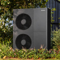 Pompa di calore aria-acqua Vaillant aroTHERM plus VWL 125/8.1 12 kW 400 V trifase monoblocco R290 A+++ ad alta temperatura