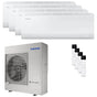Condizionatore Samsung Cebu S2 quadri split 9000+12000+12000+12000 BTU inverter A++ wifi unità esterna 10 kW Samsung