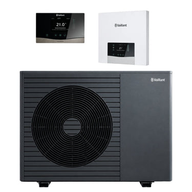 Pompa di calore aria-acqua Vaillant aroTHERM pro VWL 125/7.1 12 kW 400 V trifase monoblocco R290 A++ ad alta temperatura
