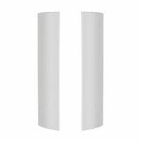 Stufa a legna Edilkamin Flamma 14 kW Idro Bianco panna