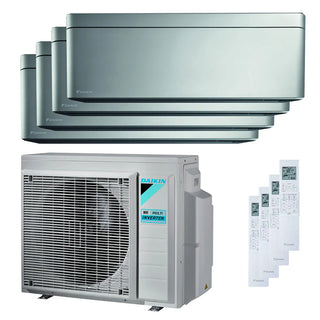 Condizionatore Daikin Stylish quadri split 5000+5000+7000+18000 BTU inverter A++ wifi unità esterna 6,8 kW Daikin