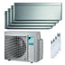 Condizionatore Daikin Stylish quadri split 5000+5000+7000+18000 BTU inverter A++ wifi unità esterna 6,8 kW Daikin