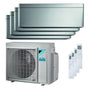 Condizionatore Daikin Stylish quadri split 5000+5000+7000+18000 BTU inverter A++ wifi unità esterna 6,8 kW Daikin