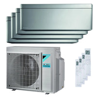 Condizionatore Daikin Stylish quadri split 5000+5000+7000+15000 BTU inverter A++ wifi unità esterna 6,8 kW Daikin