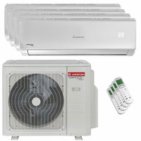 Condizionatore Ariston ALYS R32 quadri split 12000+12000+12000+12000 BTU inverter A++  unità esterna 10.6 kW