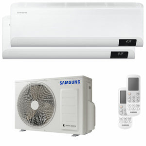 Condizionatore Samsung Cebu Wi-Fi dual split 9000+12000 BTU inverter A+++ wifi unità esterna 4,0 kW