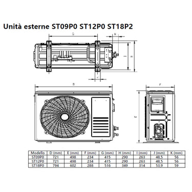 Condizionatore TCL BreezeIN P5 9000 BTU R32 Inverter WiFi A++/A+